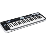 Samson Graphite 49 49 key USB MIDI Keyboard Controller, 9 faders, 8 encoders and 16 buttons with NI Komplete Elements